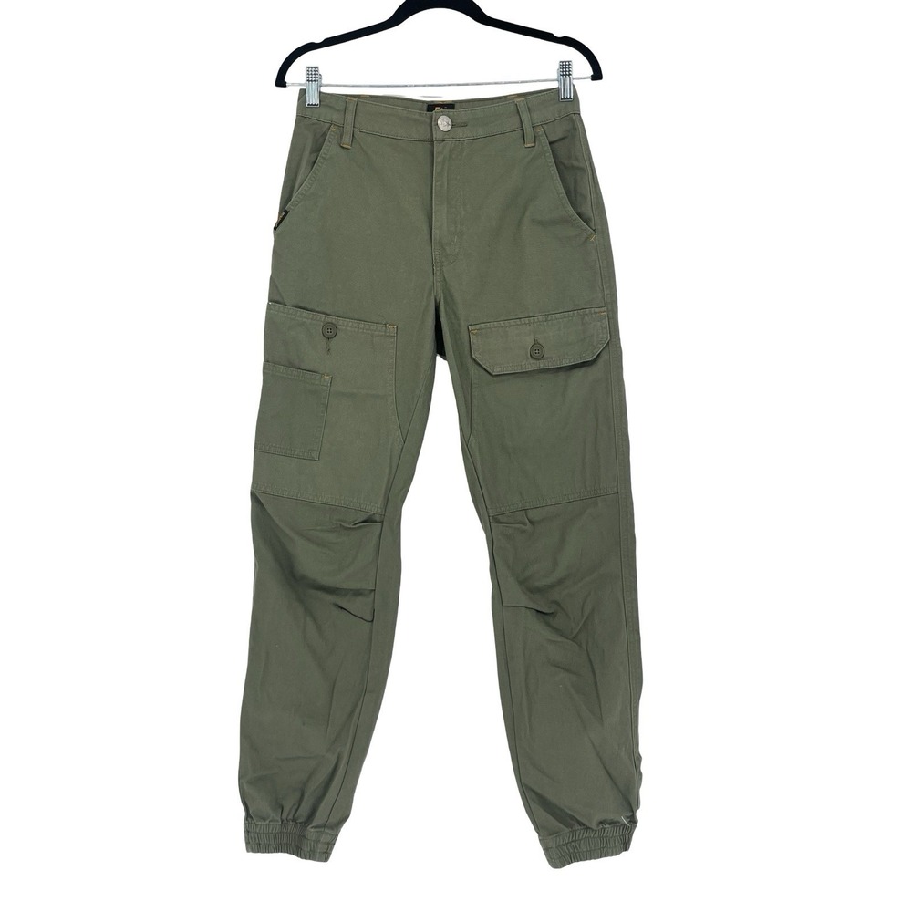 Five Star General Cargo Joggers Women 3/26 Green Utility Hiking Lounge Travel